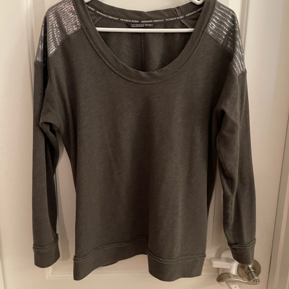 NWOT Victoria  Secret size small BLING sweatshirt